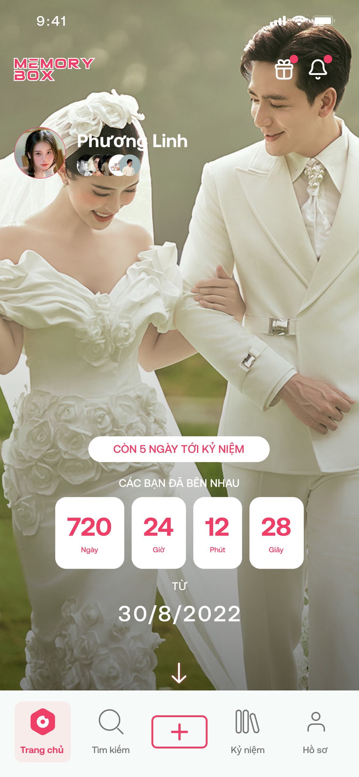 Quản lý kỷ niệm